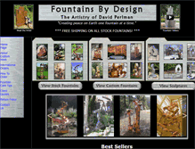 Tablet Screenshot of fountainsbydesign.com
